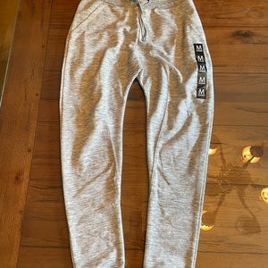 Mens gray joggers, size Medium.  Brand new, tags still on!